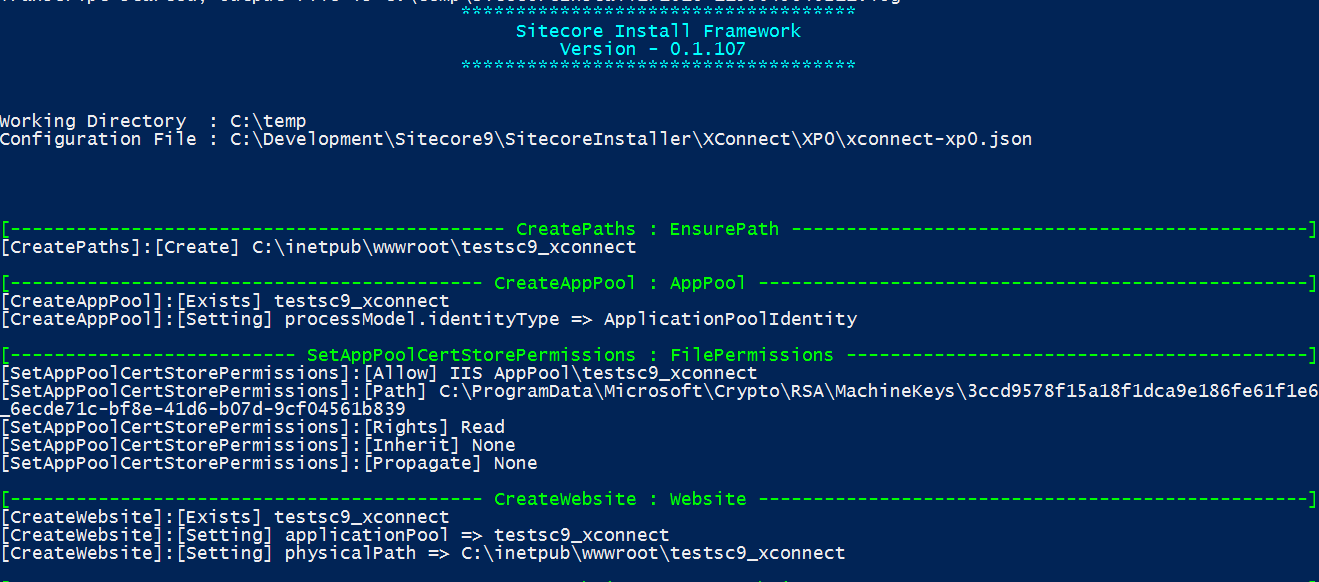 sif powershell